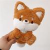 Fox With Cute Big Tail Cartoon Plush Doll Toy Pillow For Decoration Room