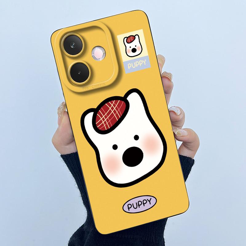 For Oppo A5 Pro 5G Phone Case Cute Panda Back Cover For Oppo A 5 Pro 2025 Full Protection Soft Liquid Silicone Anti Drop Housing