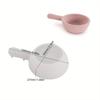Gypsum Concrete Casting Craft Molds With Handle Candle Cup Mold Frying Pan Shape Candle Holder Conrete Mould Storage Cup