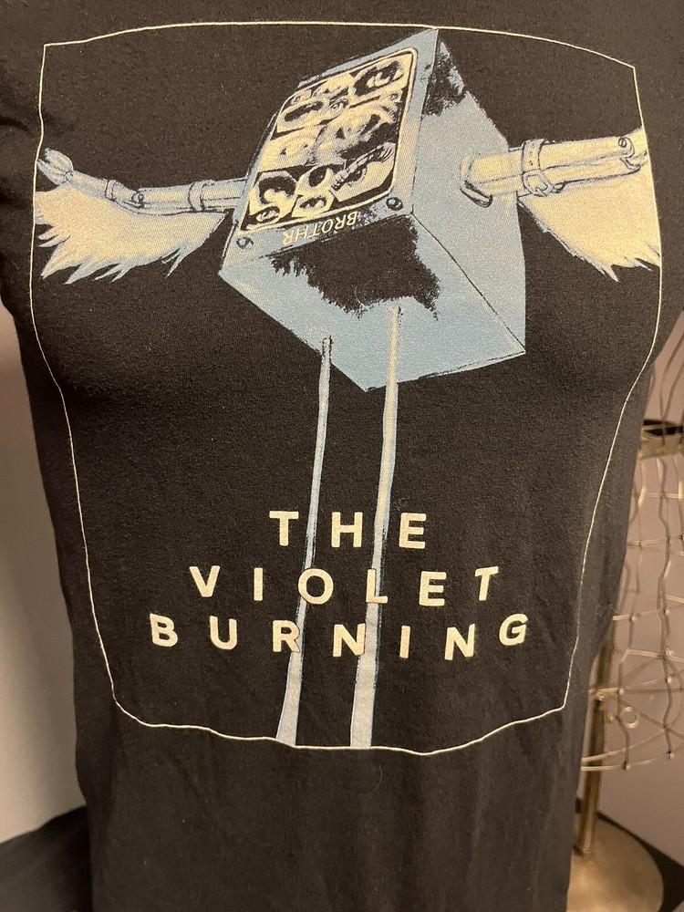 The Violet Burning Brother Black T-Shirt Michael J Pritzl Lenny Beh Kevin buhler Unisex T-Shirt M