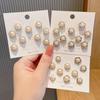 Women's Invisible Pearl Brooch: Anti-Exposure Collar Pin for Shirts and Corsages.