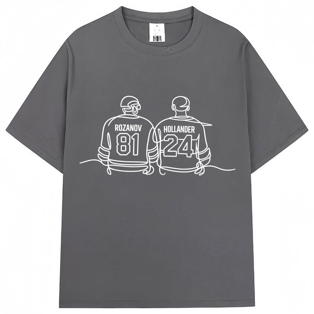 Fierce Competitor Shane Hollander Ilya Rozanov T-shirt Men's and Women's Fashion Y2k Popular T-shirt Cotton Oversized T-shirt Fan Gift