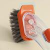 With Soap Dispenser Refillable Liquid Cleaning Brush Long Handle Dish Washing Scrubber Kitchen Use
