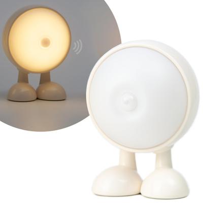 MonoMe Motion Sensor Warm USB Human Sensor (Monomi) Light, Indoor, Rechargeable, Tabletop, LED, Bright, White, Compact, Stylish, Type-C, Magnetic,