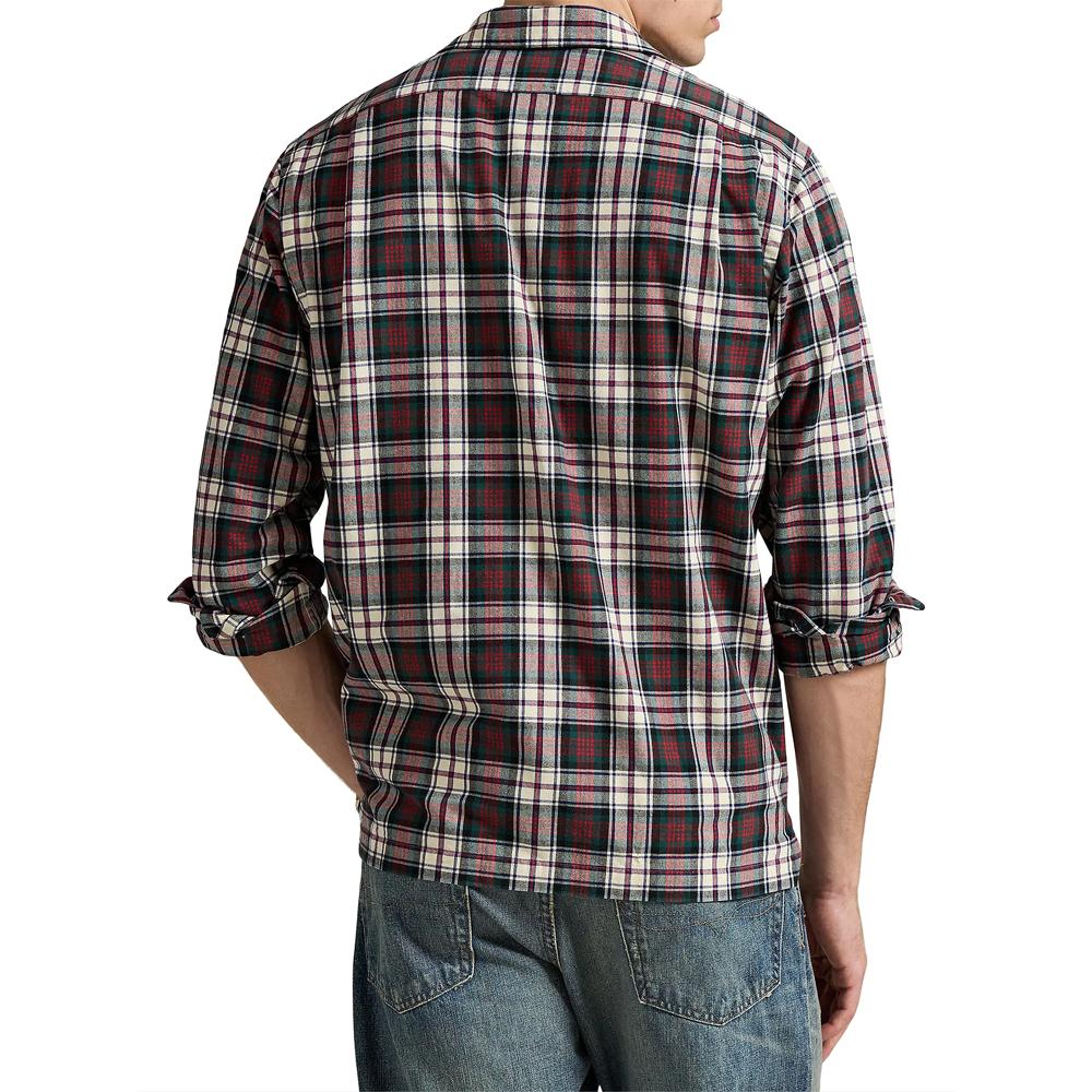 Polo Ralph Lauren Classic Long Sleeve Button Down Shirt With Flap Pocket Men Shirts 710981120-001