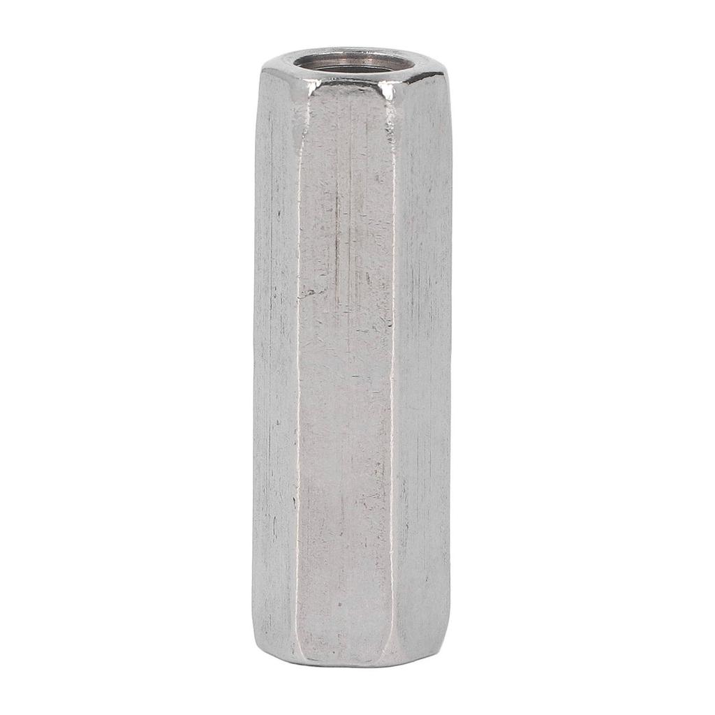10 Stück Sechskant-Verbindungsmutter Set Verbinder 304 Edelstahl Industrielle Befestigung M8x1.25 13 L45mm