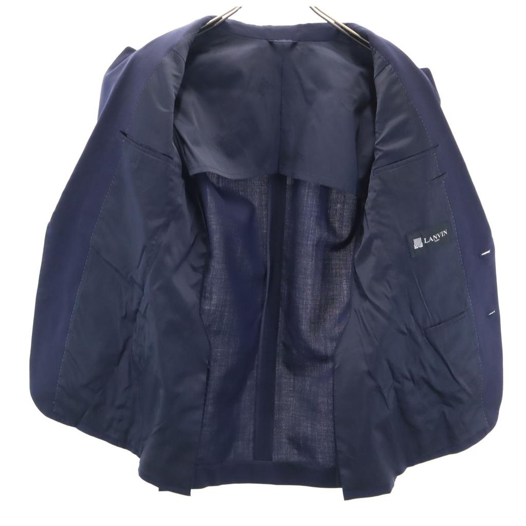 Lanvin 90s Old Suit Setup H48-25-79 Navy Men's Used
