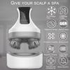 Elektryczny Masażer do Głowy na Podczerwień z 4 Głowicami Masującymi Ugniatającymi Masażer Głębokich Tkanek na Porost Włosów Relaks i Kot Zwierzę