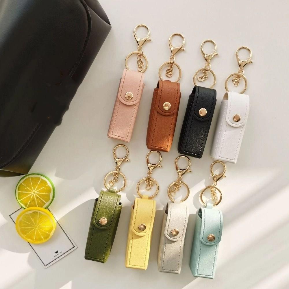 Lipstick Storage Box Mini Cosmetic Bag Makeup Bag Key Chain Portable Lipstick Bag Lipstick Storage