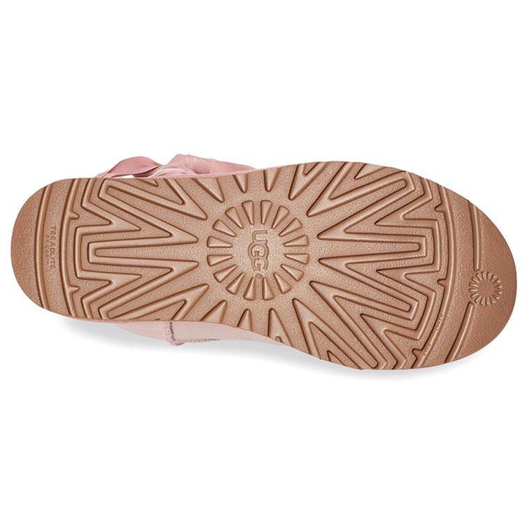 UGG Classic Lace Mini Suede Warm Durable Comfortable Versatile Snow Boots Women Boots Crystal-Pink 1103756-PCRY