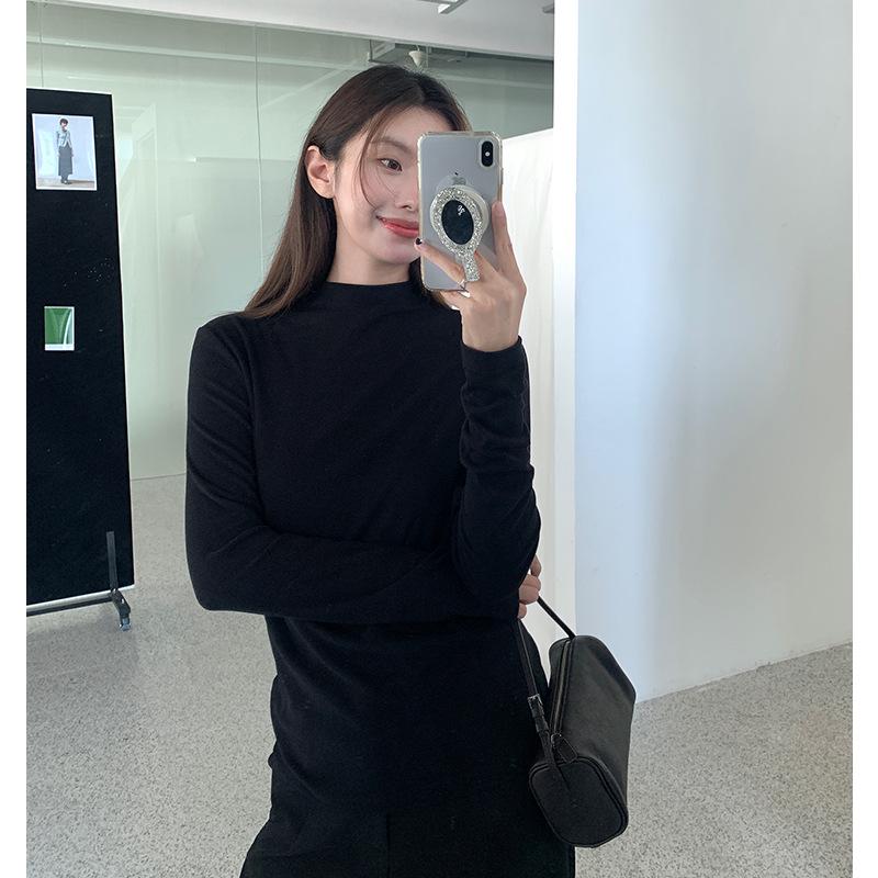 

Женская водолазка с длинным рукавом Nantao Spring 2025 с гиалуроновой кислотой Small