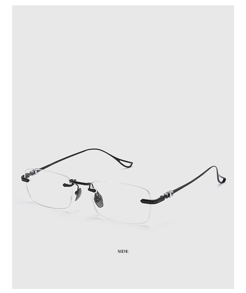 Chen Duling Stil Ultra-Leichte Rahmenlose Damen-Korrektionsbrille