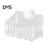 Aquarium Plant Holder Hanging Fish Tank Plant Pot with Suction Cups Clear Acrylic Aquatic Planter Cup Flower Rack