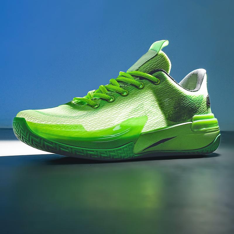 New training actual combat basketball shoes male youth students professional cushioned rebound leisure sports shoes