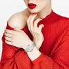 Women's Watch Sparkling Bracelet Cute Analog Display Diamond Simple Stylish Waterproof Quartz Silver Casual Business Fashion Accessory - Birthday