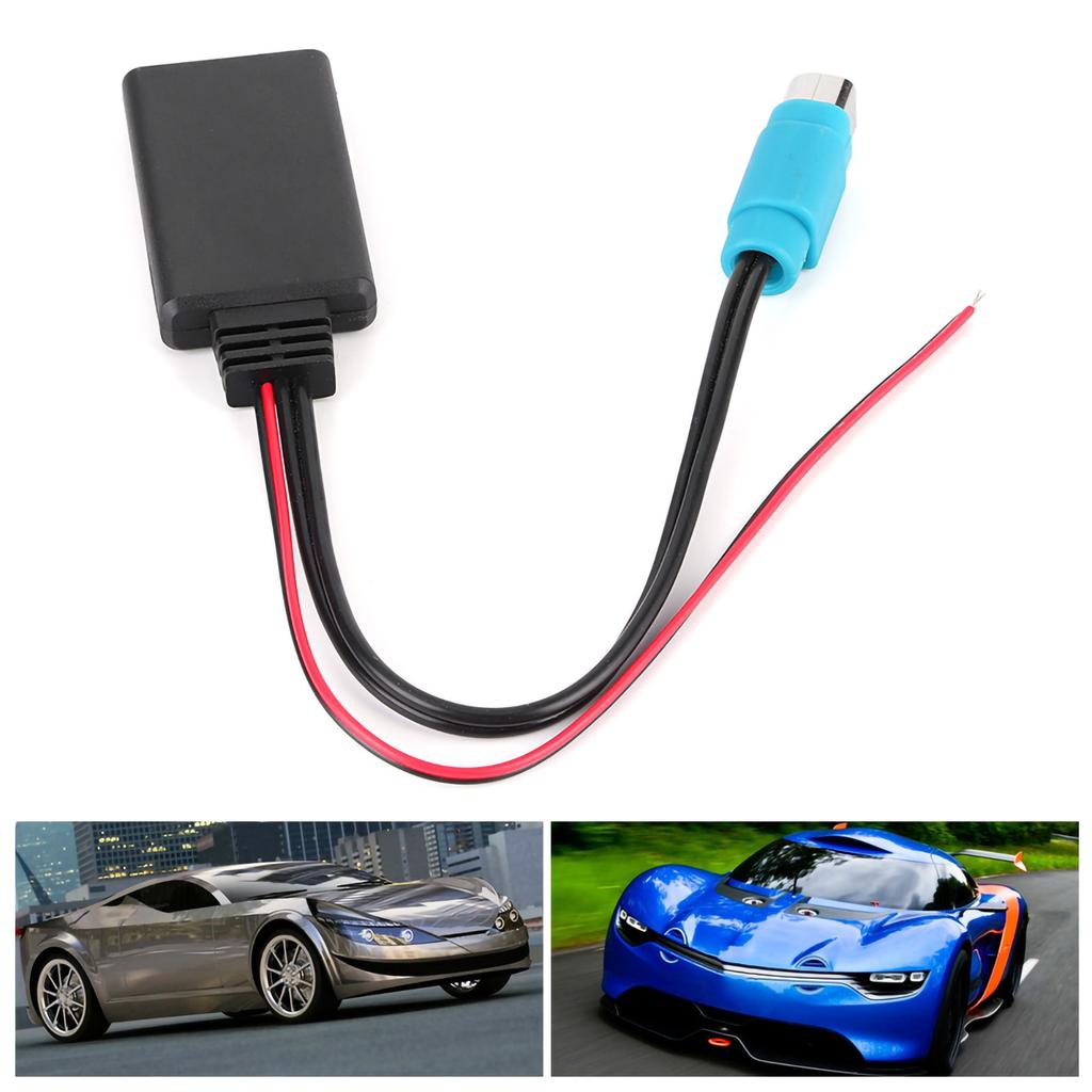AUX Adapter for Alpine  AUX‑IN Adapter KCE‑237B Wireless  Cable Fit for Alpine CDE‑W203Ri IDA X303 X305 X301
