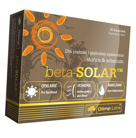 

Вітаміни для кращої засмаги, Beta-Solar, Olimp Nutrition (36283005) 30caps