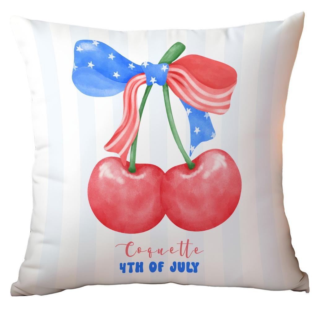 New Cherry Bow Push Pillow Case Home Sofa Cushion Pillow Case