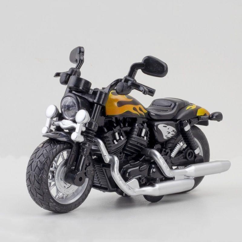 1:Model motocykla ze stopu w skali 12 z efektami dźwiękowymi i świetlnymi, zabawka dla dzieci z napędem inercyjnym