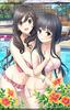 Full Kiss SS Limited Edition PS4 bonus Chizuru and Hana in swimsuits setting materials original LYCEE OVERTURE PR card postcard set of - (Includes