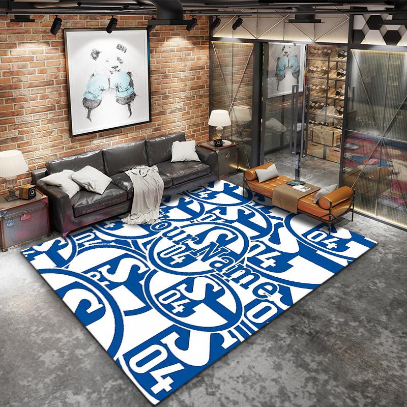 Sport Icon Custom Name Carpet Rug For Living Room Bedroom Home Sofa Decoration Kids Play Nonslip Floor Mat