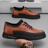 Buty skórzane męskie casualowe męskie oddychające męskie buty biznesowe wizytowe buty na deskę