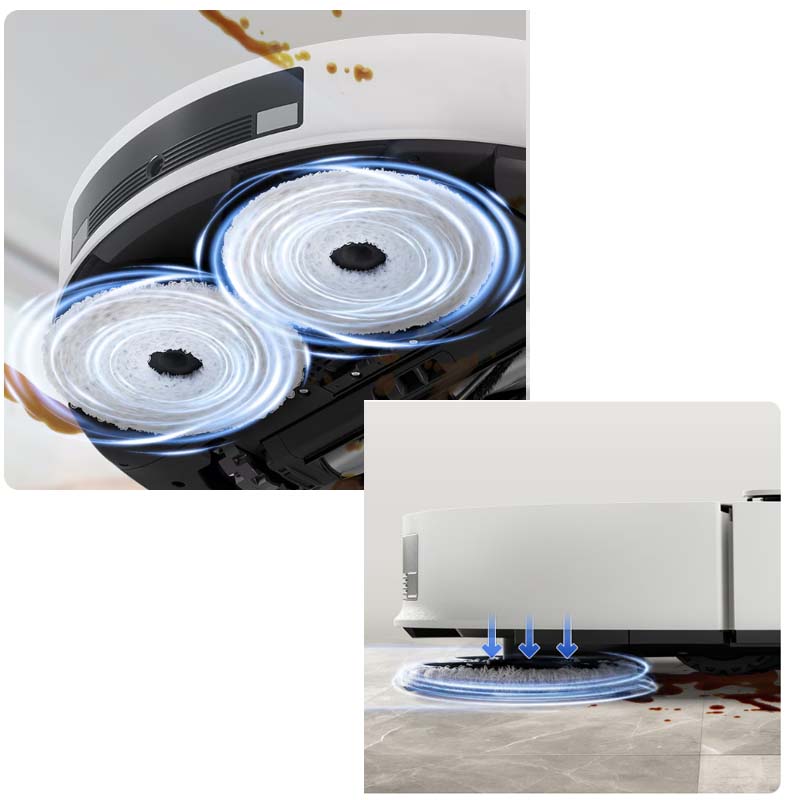 Samsung Echter Reiniger Kehrmaschine Mopp-Pad 4 Stück(VR7MD9*) Für Jet Bot Roboter AI Dampfsauger