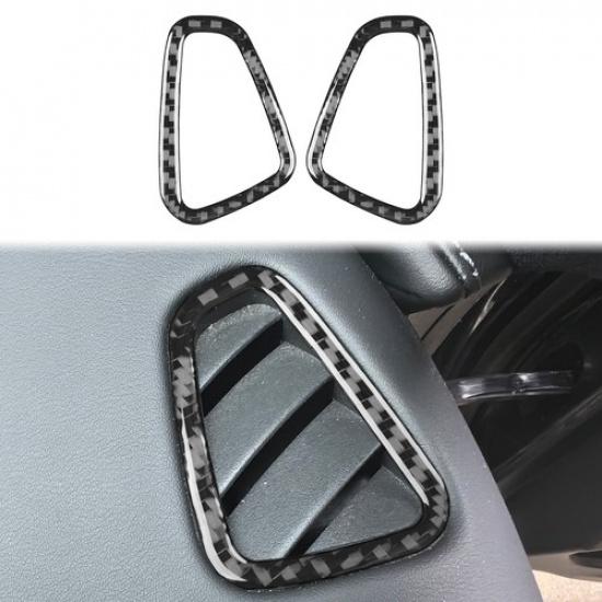 Carbon Fiber Dashboard Air Outlet Vent Trim for Mercedes W206 C-class -2024