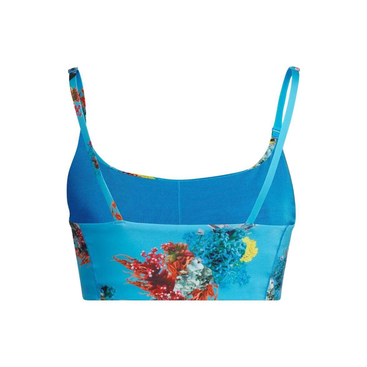 Adidas Спортивный бюстгальтер Originals X Ivy Park с цветочным принтом Crystal — фото 2