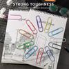 Paper Clips, 40 Pack 4 Inches Mega Large Paper Clips - 100mm Extra Large Multicolored Jumbo Coated Paperclips Big Sheet Holder for Office School