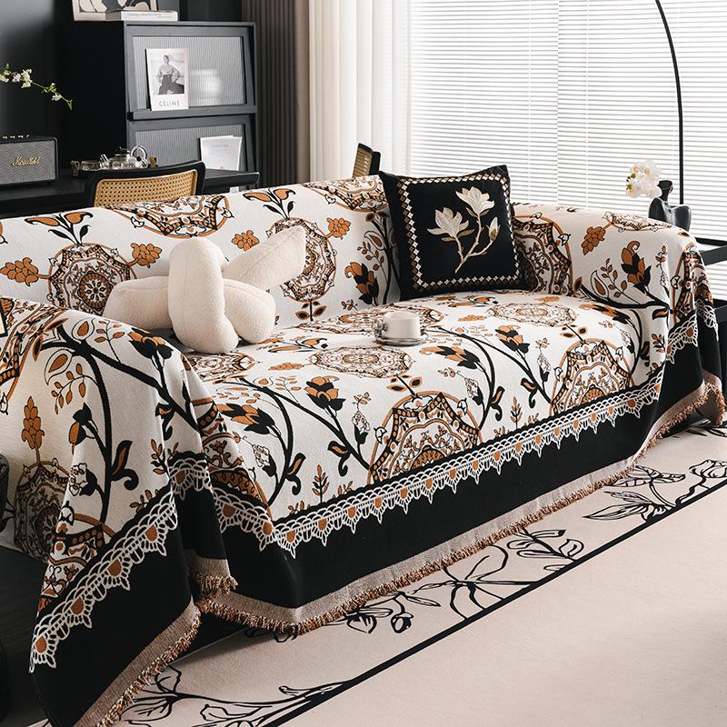 Chenier sofa cover cloth towel four seasons universal sofa blanket all-inclusive dust-proof and non-slip