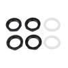 2 Sets 25mm Hose Connectors with Sealing Rings and Linking Washers for Water Tanks Suitable for Rainwater Harvesting and Storage