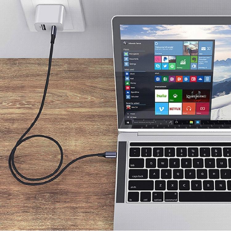 USB C to C 100W Cable Fast Charging 90 Degree Bendable Type-C Cord 480Mbps Fast