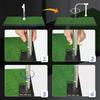 Golf Swing Trainer Golf Training Equipment Portable Golf Swing Practice Mat Hitting Training Aid for Home & Indoor