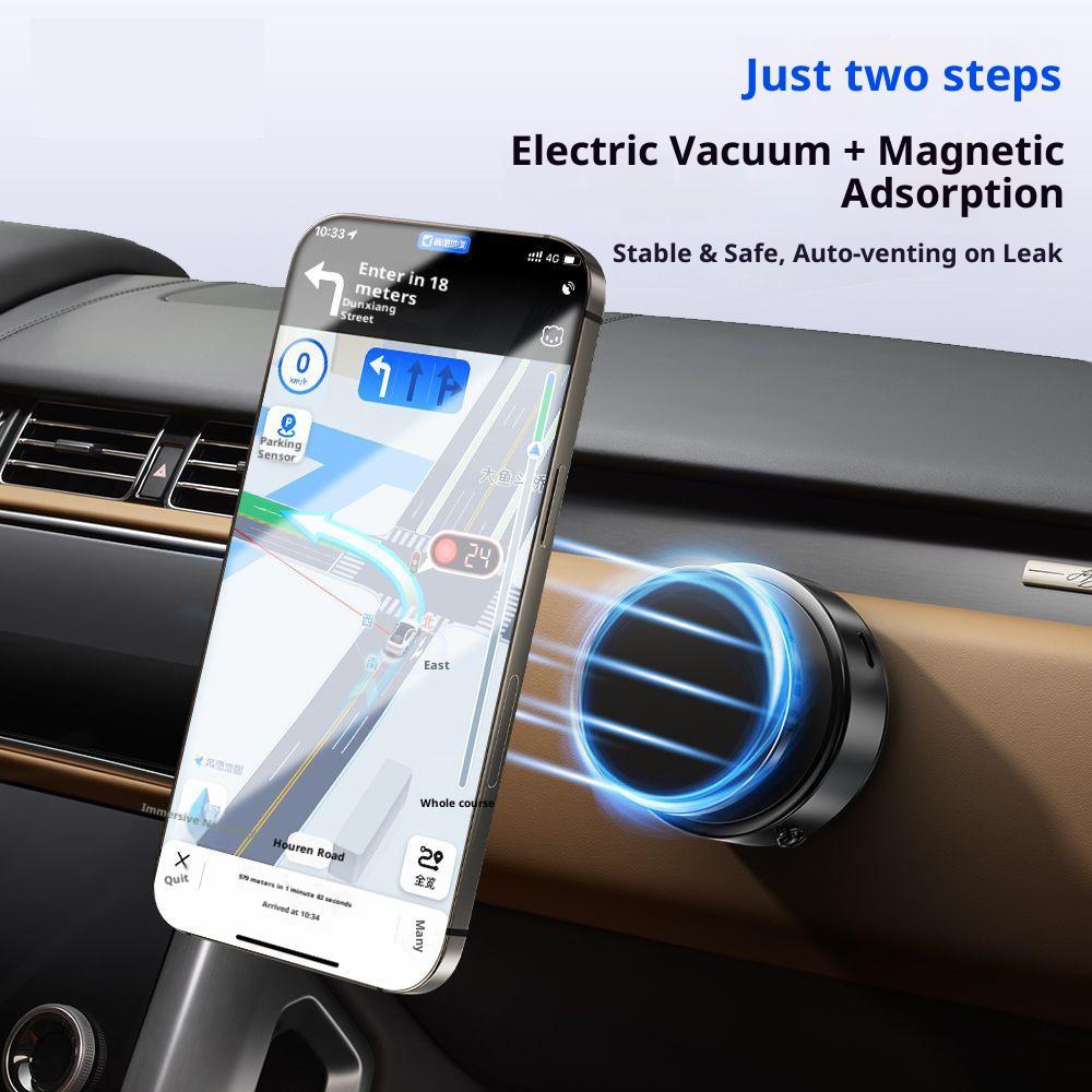 360 Degree Adjustable Magnetic Phone Holder Suction Cup Mount Car Dashboard Cellphone Stand