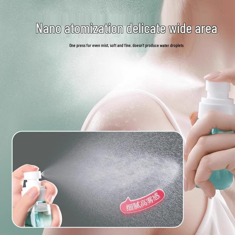 Flacone Spray Portatile a Nebbia Ultrafine per Idratazione Facciale e Viaggio, Perfetto per Piccole Quantità di Alcol o Altri Liquidi