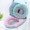Winter Bathroom Soft Toilet Seat Cover Pad with Hanging Loop Toilet Seat Cushion Washable and Comfortable Toilet Seat Cover Pads