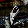 Nordic Vikings Wolf Tooth Pendant Necklace 316L Stainless Steel Hip Hop Rock Fashion Leather Rope Chain Jewelry Gifts
