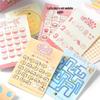 A7 Hardcover Cute Cartoon Cat DIY Memo Notebook