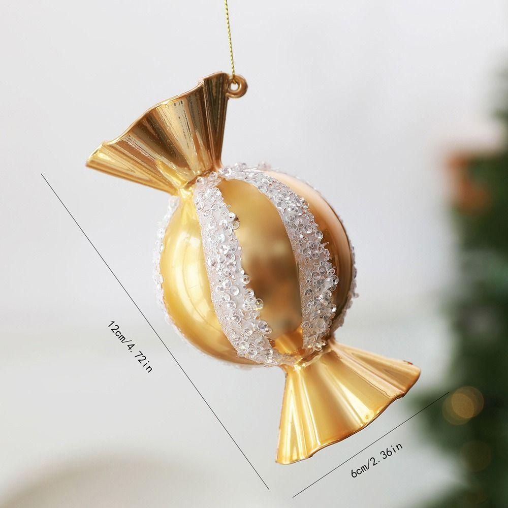 Candy Pinecone Bowknot CHristmas Hanging Decoration Christmas Tree Decoration