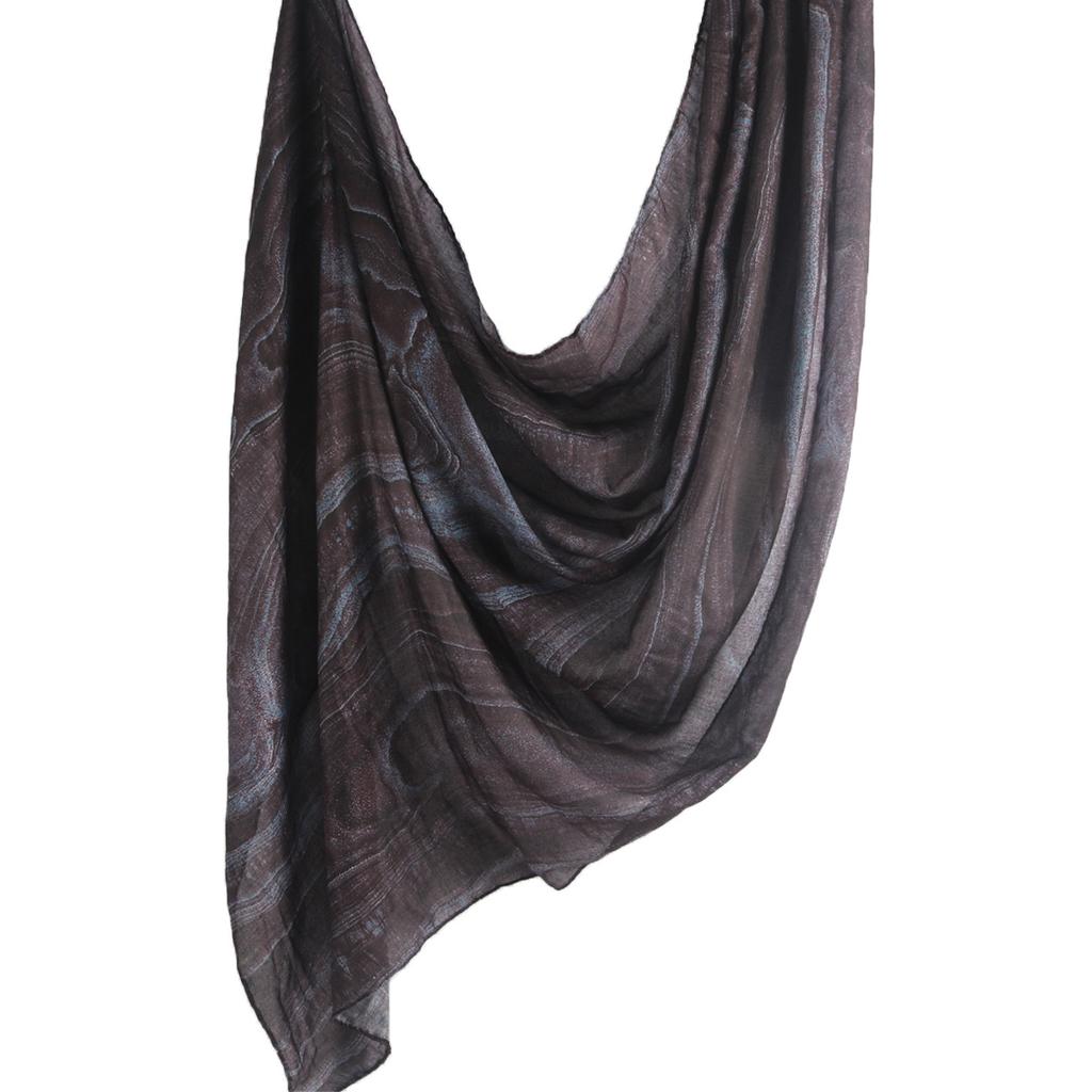 Aquarell Blume Viskose Hijab Schal Atmungsaktiv Weich Lang Mode Schals Kopftuch Paisley Muster Muslimische Hijabs Für Frauen