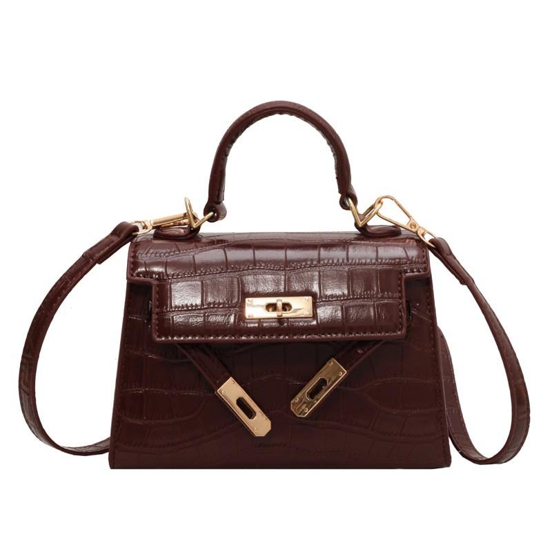 Fashionable Pattern High-end Versatile Handheld Shoulder Crossbody Bag