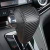 Kompatibel mit 07-26 Honda CRV/Civic Echtleder Schalthebelknaufabdeckung für Automatikgetriebe.