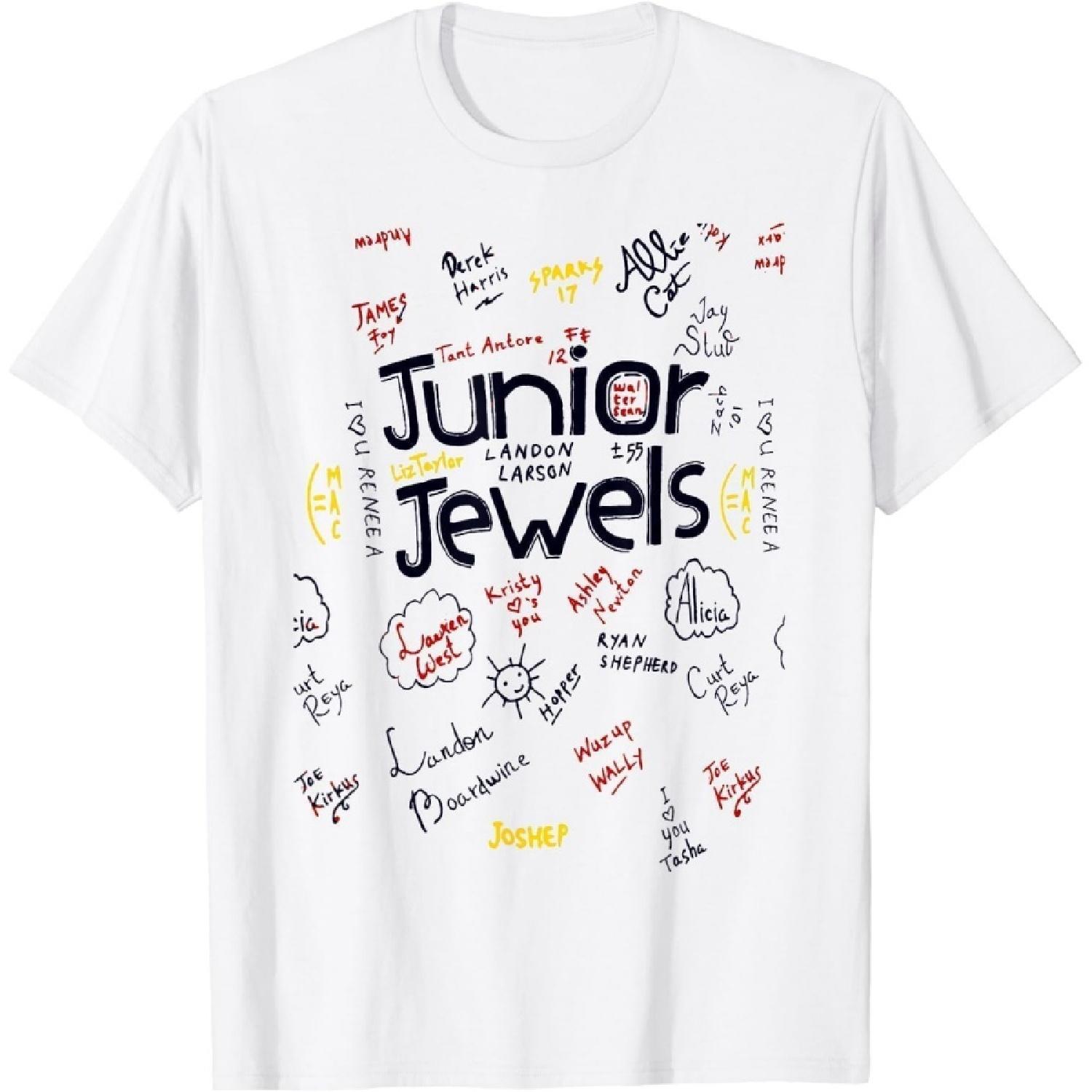 AspeAr Junior Jewels T-Shirt S белый