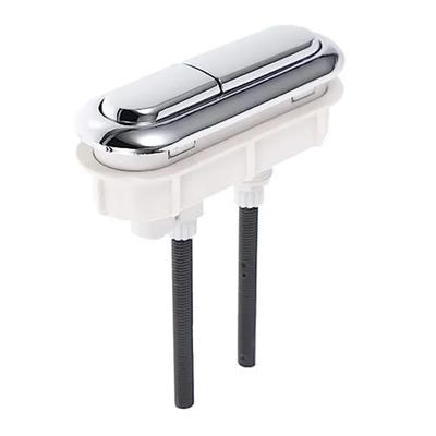 Przycisk Zbiornika Wodnego Przycisk Spłukiwania Zbiornika Wodnego Toalety Plastikowy Owalny Podwójny Przycisk Zawór Zbiornika Wodnego Siedzisko Toaletowe Części Łazienkowe