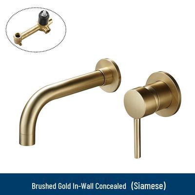 Shiaosen Concealed Wall-Mounted Basin Faucet