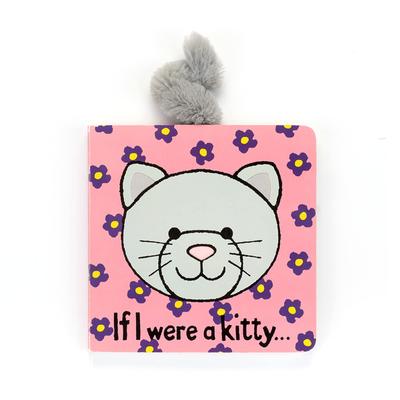 Jellycat Pappbilderbuch, "Wenn ich ein..." Sammlung 6 Zoll Grau BB444CKN