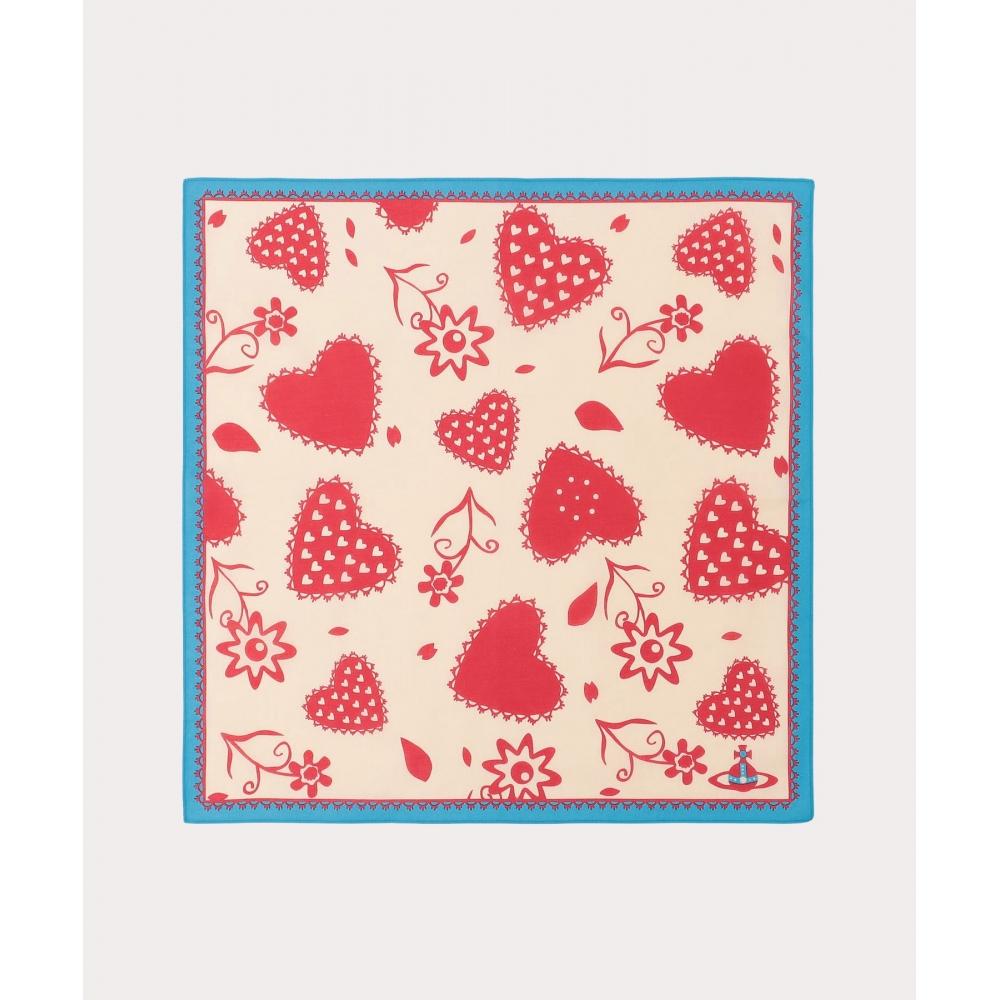

Платок Vivienne Westwood Japan HEART AND FLOWERS 34601218