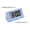Portable Silent Waterproof LCD Triangle Alarm Clock - Ideal for Cars, Students, and Gifts