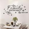 English Slogans for Bedroom Living Room Entrance Hall Home Background Wall Beautification and Decoration Wall Stickers